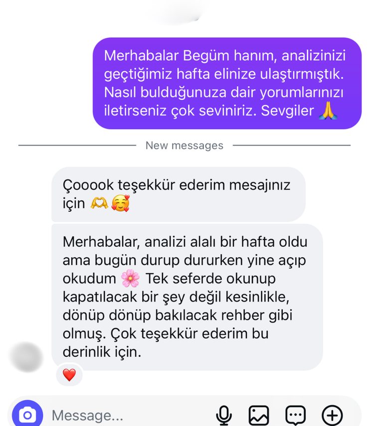 Instagram mesajı: bir hafta sonra tekrar açıp okuduğunu anlatan mesaj